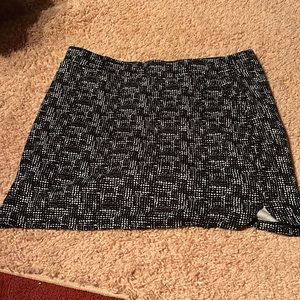 Black and white, croft and barrow, XXL skirt